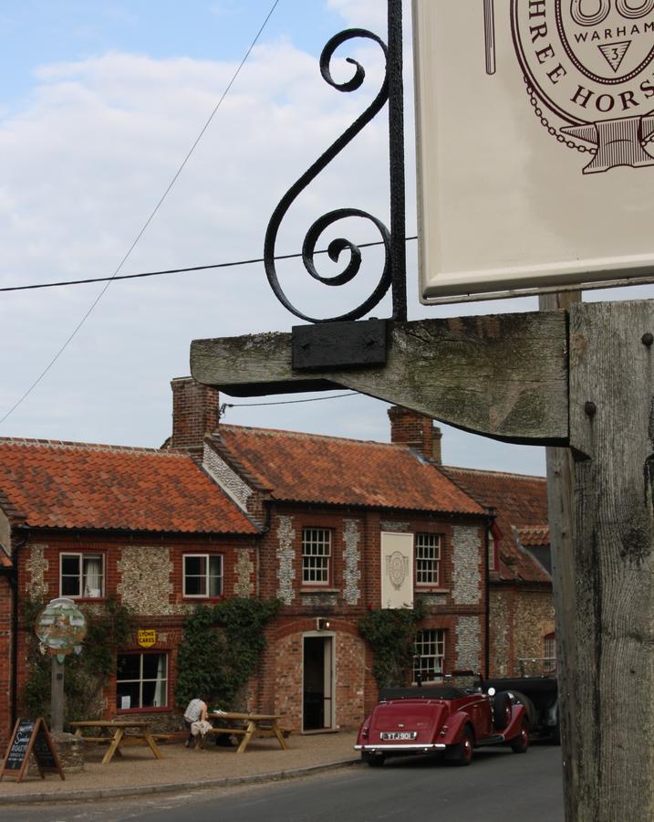 The Three Horseshoes Warham Экстерьер фото